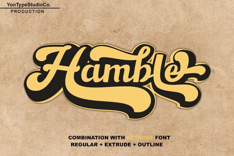 Hamble Schriftart
