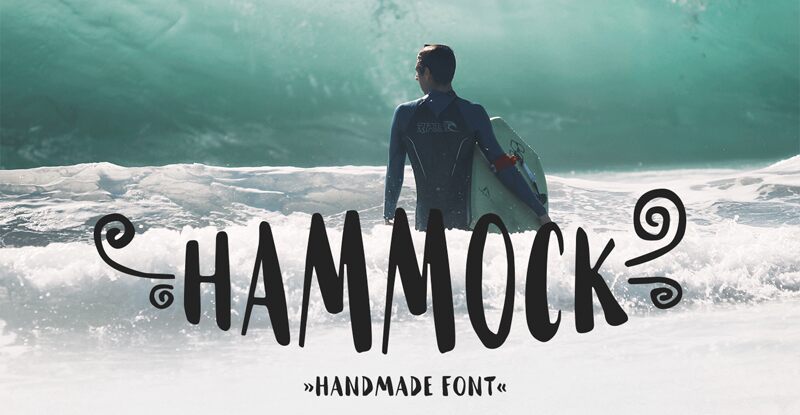 HAMMOCK Black Schriftart