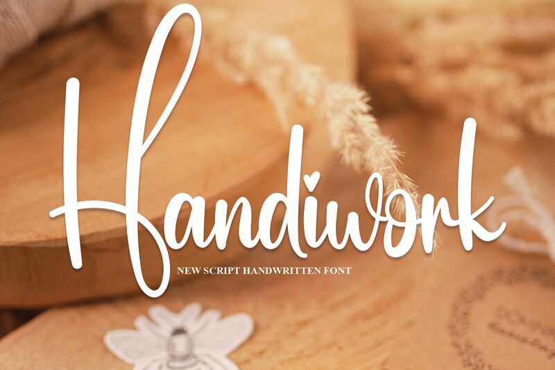 Handiwork font | Fonts2u.com