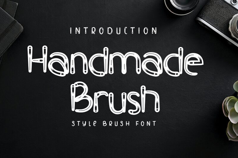 Handmade Brush Font