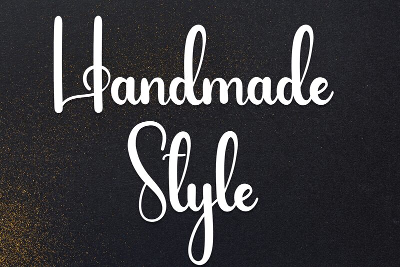 Handmade Style Schriftart