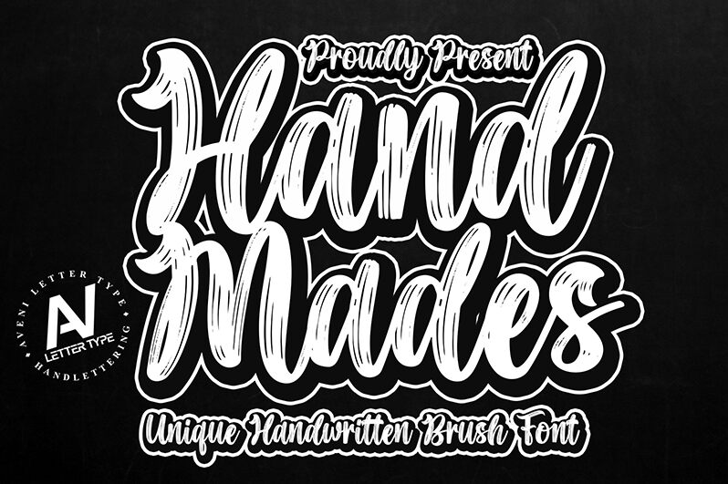 Handmades Schriftart