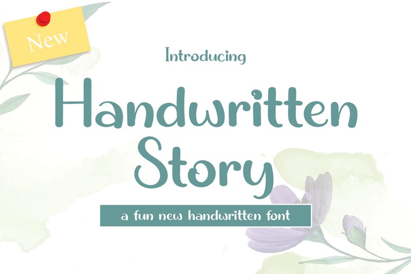 Handwritten Story Fuente