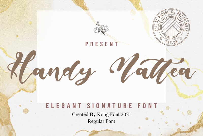 Handy Mattea Schriftart