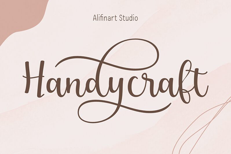Handycraft Czcionka