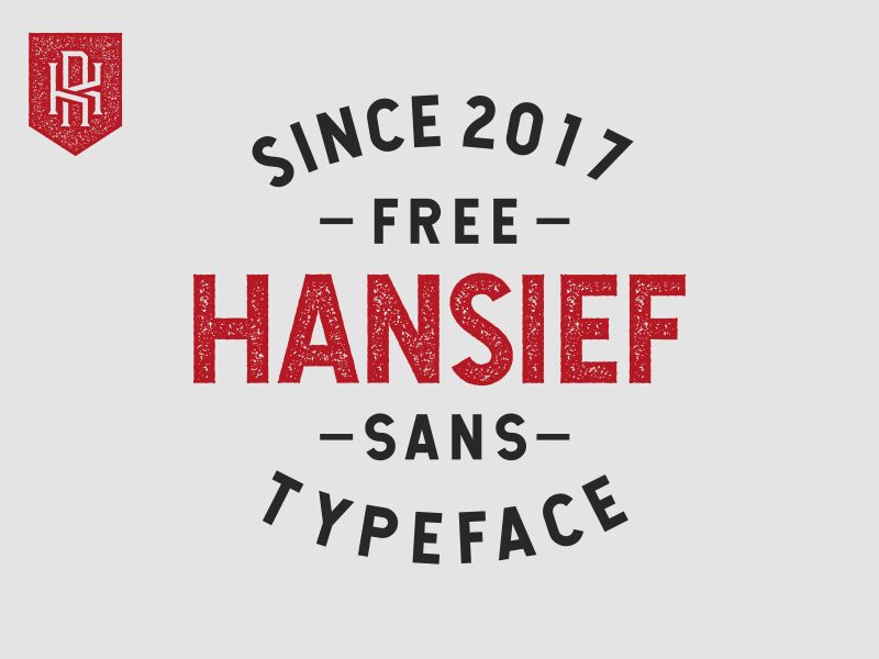 Hansief Schriftart
