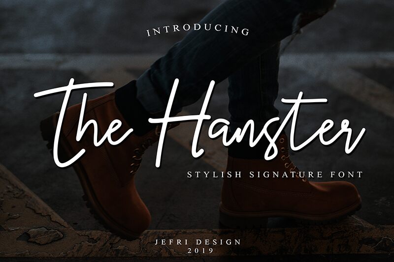 Hanster Schriftart