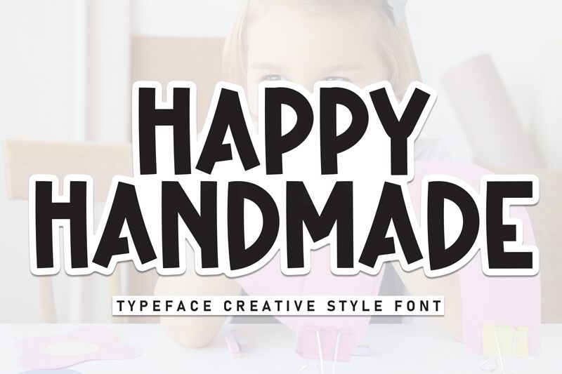 Happy Handmade Schriftart