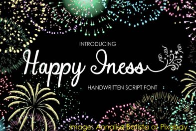 Happy Iness Czcionka