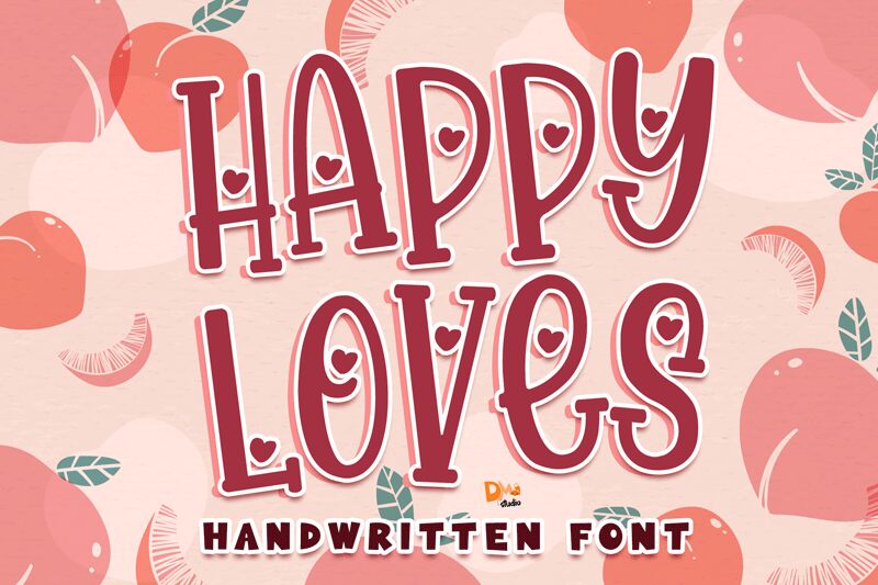 Happy Loves Schriftart
