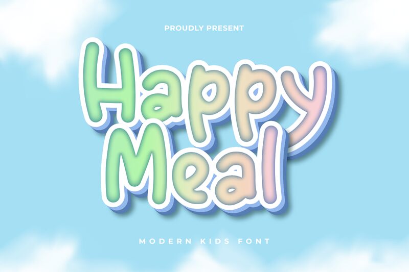Happy Meal Carattere