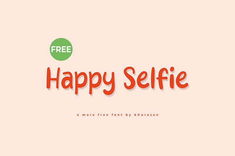 Happy Selfie Schriftart