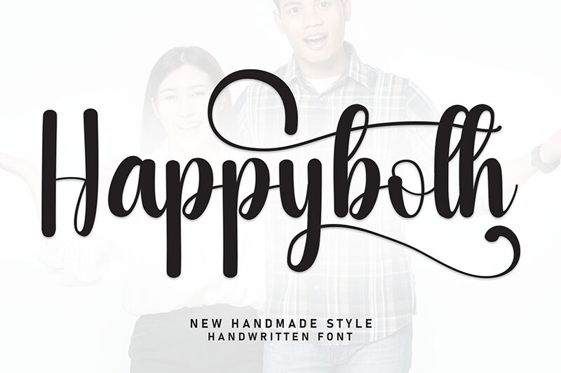 Happyboth Schriftart