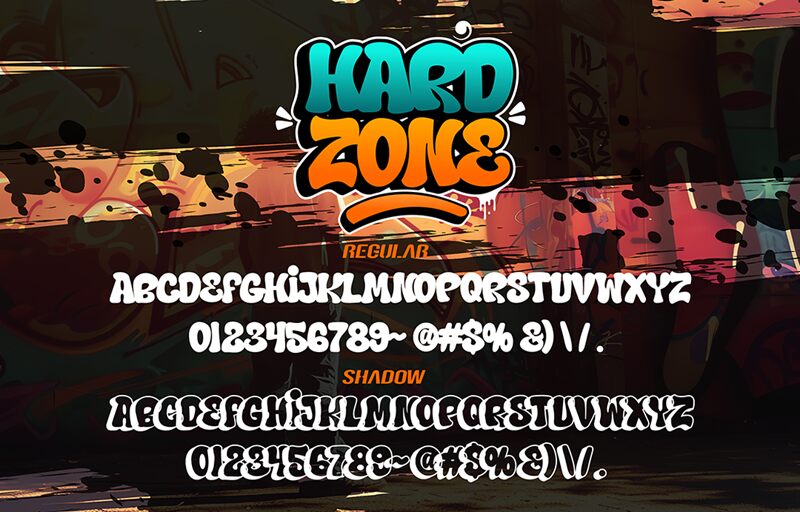 Hard Zone  Font