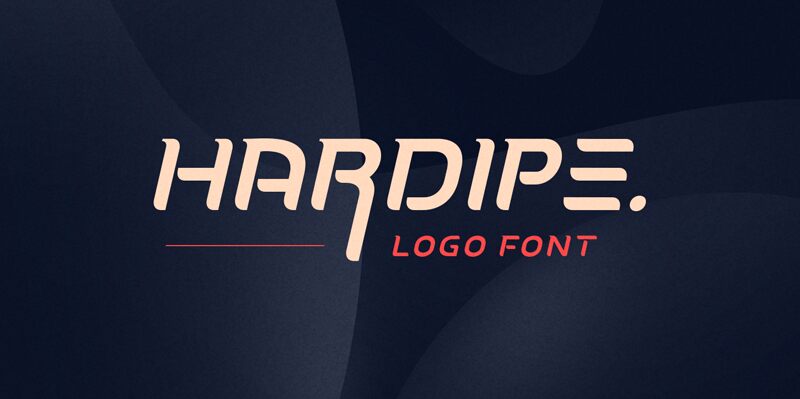 Hardipe Schriftart