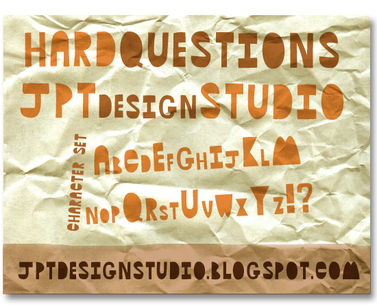 HardQuestions Schriftart
