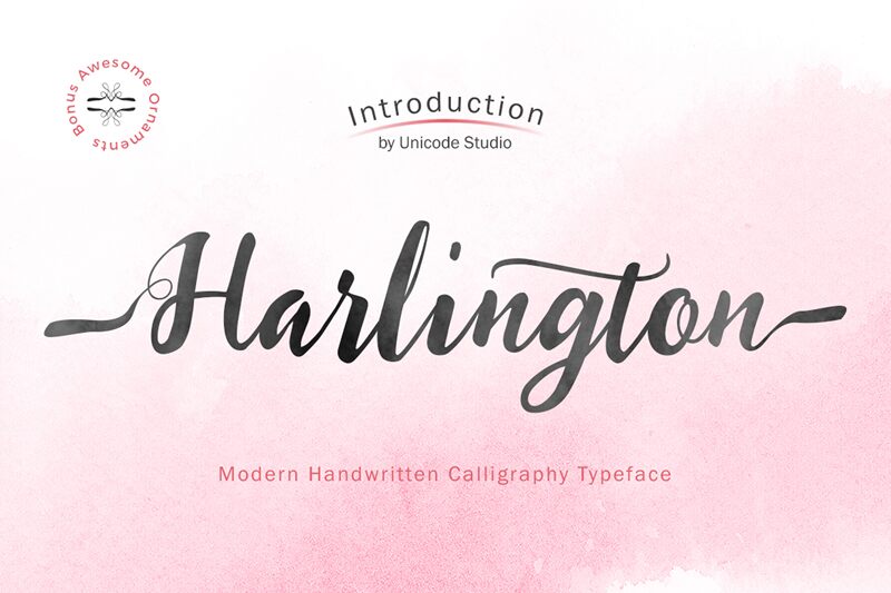 Harlington Schriftart