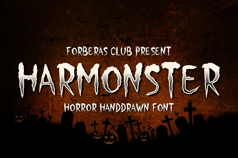 Harmonster Schriftart