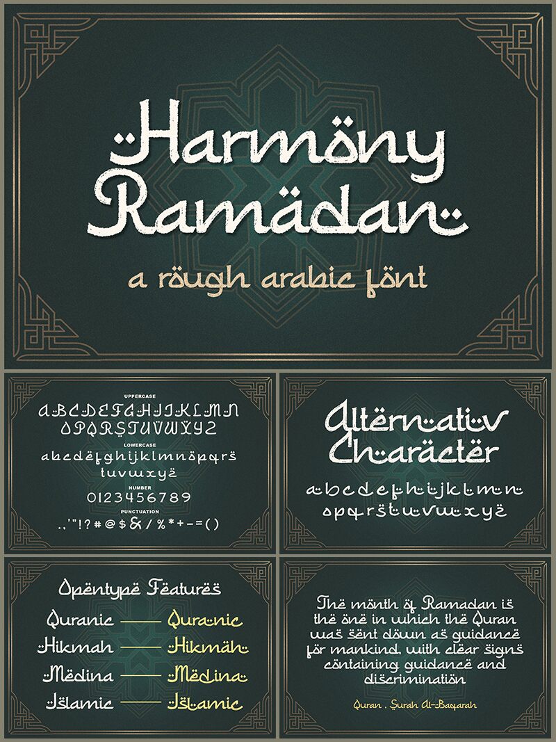Harmony Ramadan Carattere