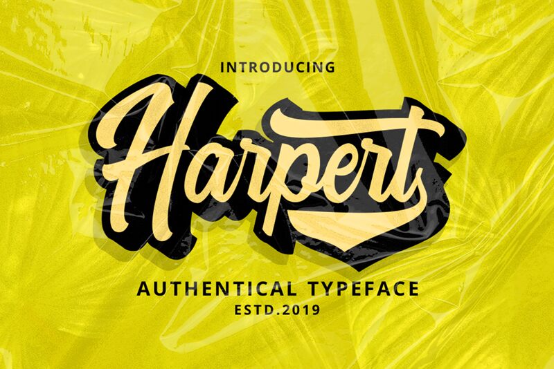 Harpert Script Czcionka