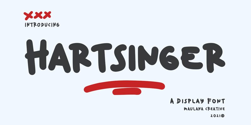 Hartsinger Schriftart