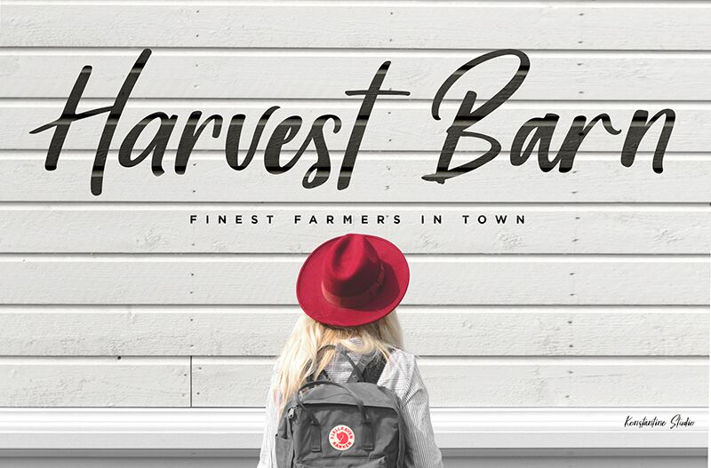 Harvest Barn Schriftart