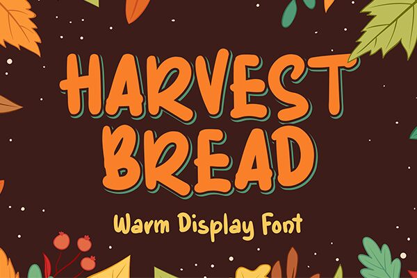 Harvest Bread Schriftart