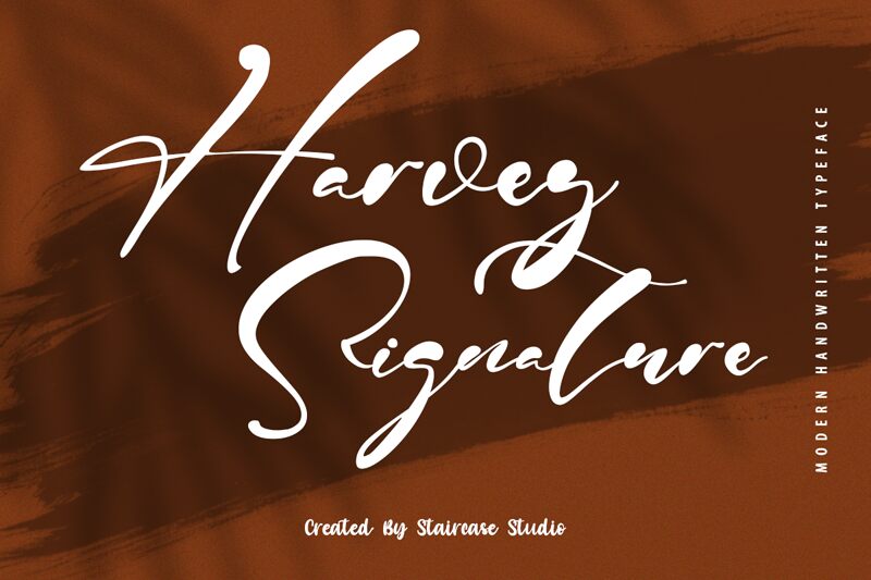 Harvey Signature Carattere