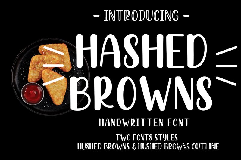 Hashed Browns Czcionka
