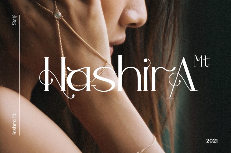 Hashira Mt Schriftart