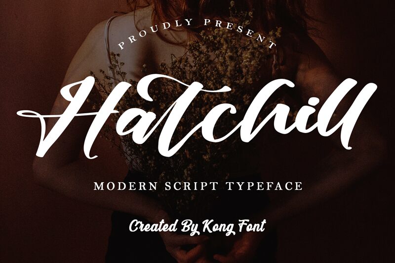 Hatchill Schriftart