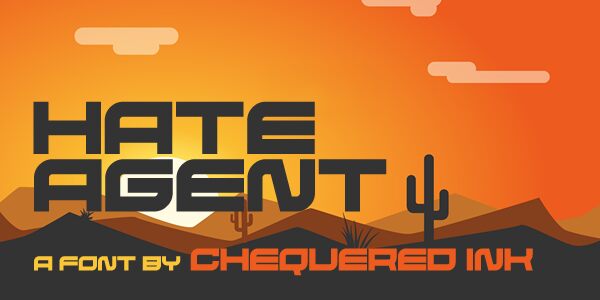 Hate Agent Czcionka