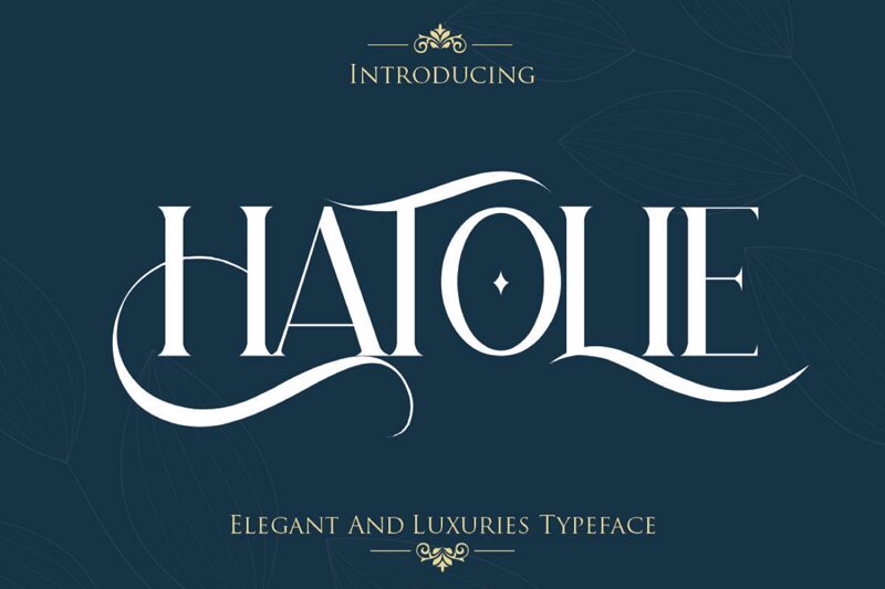 Hatolie Schriftart