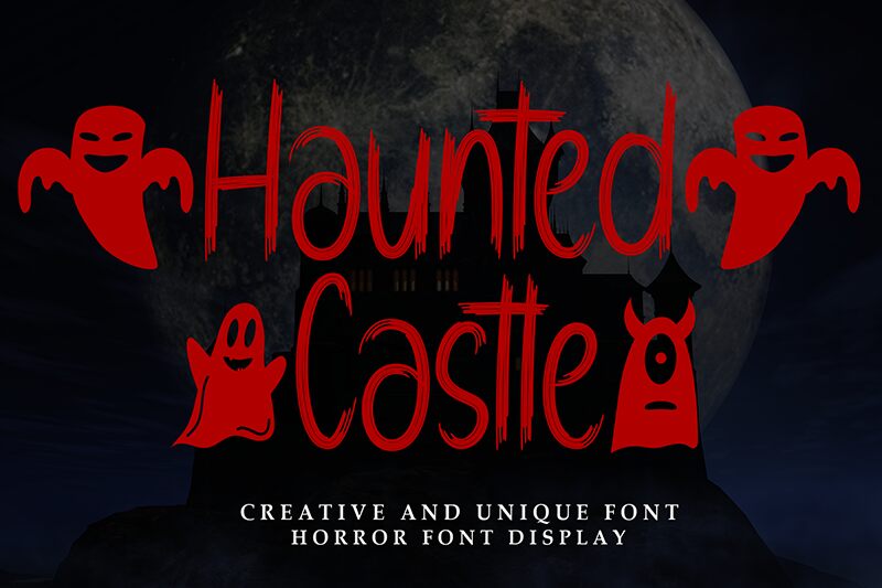 Haunted Castle Schriftart