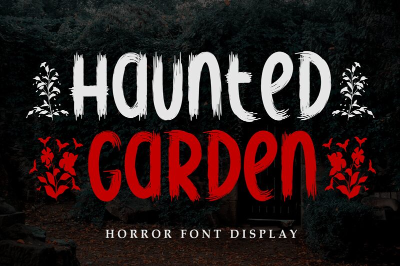 Haunted Garden Czcionka