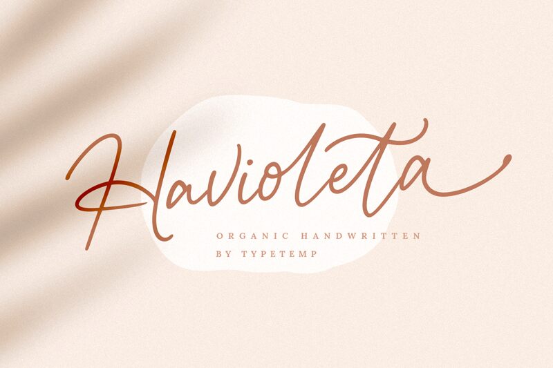 Havioleta Handwritten Czcionka