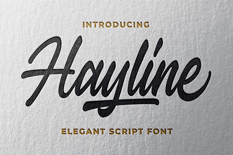 Hayline フォント