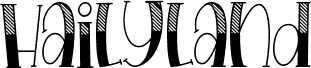 Hailyland Regular