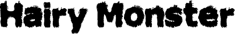 Hairy Monster Solid