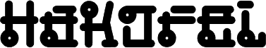 Hakorel шрифт