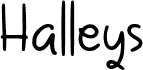 Halleys Regular