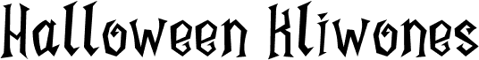 HalloweenKliwones-Regular