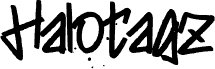 HALOTAGZ font