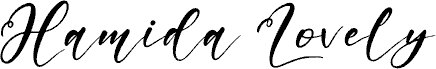 Hamida Lovely 字体