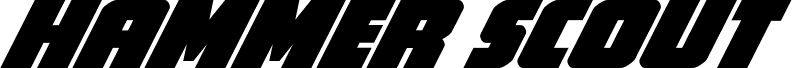 Hammer Scout Super-Italic