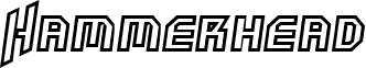 HammerheadOutline Italic