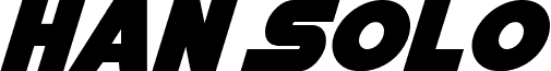Han Solo Italic