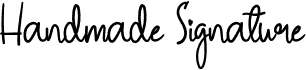 Handmade Signature