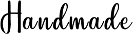 Handmade font