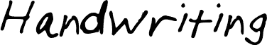 Handwriting